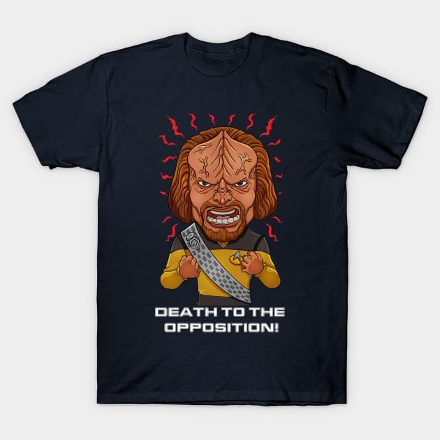 Death to the Opposition T-Shirt by masciajames